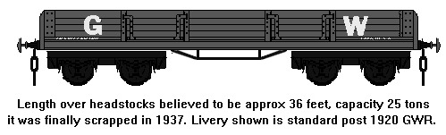 GWR bogie open wagon