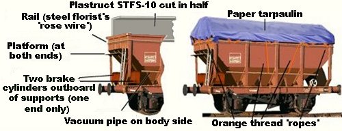 sketch showing 'chemical traffic' modifications to N Gauge Society Hopper
