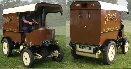 Bakery steam van